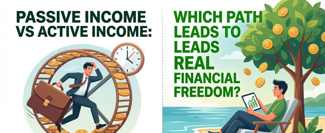 Passive Income vs Active Income: Which Path Leads To Real Financial Freedom?