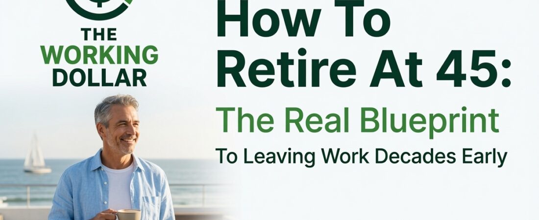 How To Retire At 45: The Real Blueprint To Leaving Work Decades Early